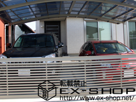 のカーゲート ワイドオーバードアS3型 電動式 施工例