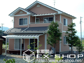 のバルコニー・ベランダ屋根 ヴェクター R型 屋根タイプ 単体 積雪〜50cm対応 施工例