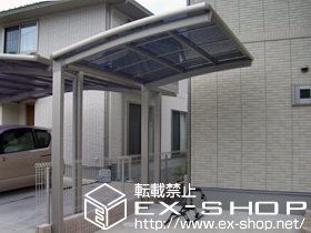 のサイクルポート・駐輪場 カーブポートシグマIII ミニ　積雪〜20cm対応 施工例