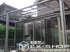 のサイクルポート・駐輪場 レークポートシグマIII ミニ 積雪〜20cm対応 施工例