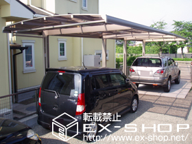 のカーポート キューブポート レギュラー 積雪〜20cm対応 施工例