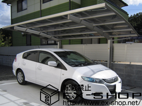 のカーポート プレシオスポート 積雪〜20cm対応 施工例