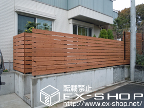 のフェンス・柵 イーネットフェンス1F型 施工例