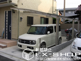 のカーポート レイナポート 延長 積雪〜20cm対応 施工例