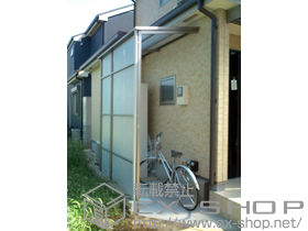 のストックヤード オイトック　波板タイプ　積雪対応〜20cm 施工例