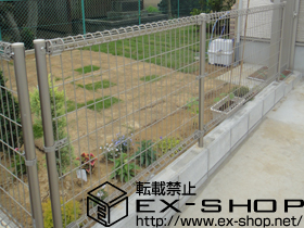 のフェンス・柵 ハイグリッドフェンスN1型 施工例