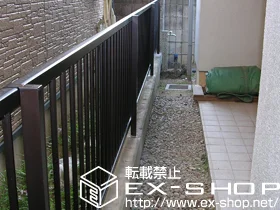 LIXIL ���N�V��(TOEX)�̃t�F���X�E��E�� �n�C�T���A�t�F���X �t���[�|�[���^�C�v �{�H��