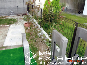 のフェンス・柵 ハイグリッドフェンスUF8型 施工例