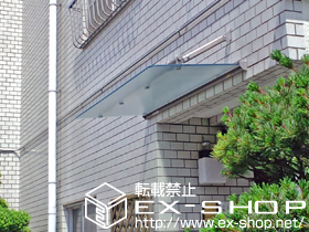 のオーニング・日よけ クリアルーフ 単体タイプ 施工例