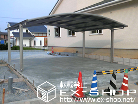 のカーポート プレシオスポート ワイド　積雪〜20cm対応 施工例