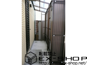 のストックヤード フリーヤード 袖付タイプ 積雪〜20cm対応 施工例