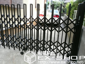 のカーゲート トリップゲート ペットガード型 ノンレール 片開き 26S 施工例