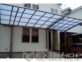 のカーポート カーブポートシグマIII 延長タイプ 積雪〜20cm対応 施工例