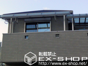 のバルコニー・ベランダ屋根 パワーアルファ RB型 単体 屋根タイプ 積雪〜30cm対応 施工例