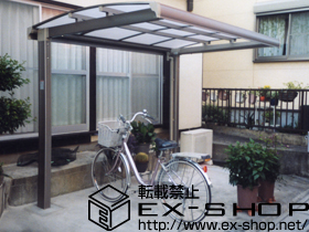 のサイクルポート・駐輪場 キューブポート ミニ 積雪〜20cm対応 施工例