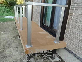 YKKAP�̃E�b�h�f�b�L ���E�b�h�f�b�L200 �P��+�V���v�����_���f�b�L�t�F���X1�^ �}�؂̂� �{�H��