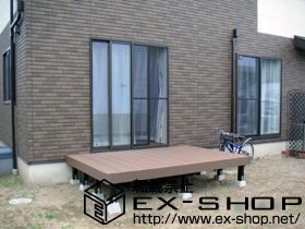 のウッドデッキ リウッドデッキ 200 単体 施工例