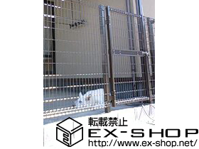 の門扉 ハイグリッド門扉N8型 片開き 柱使用 施工例