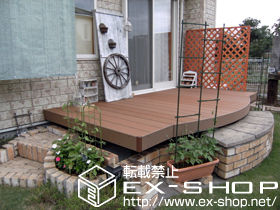 のウッドデッキ リコステージII 単体 施工例