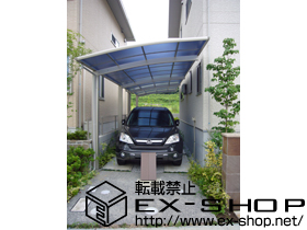 のカーポート プレシオスポート 縦連棟 積雪〜20cm対応 施工例