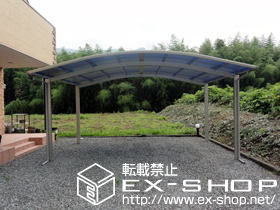 のカーポート プレシオスポート ワイド 積雪〜20cm対応 施工例