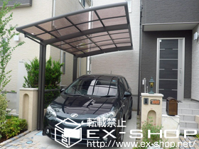 のカーポート カーブポートシグマIII 積雪〜20cm対応 施工例