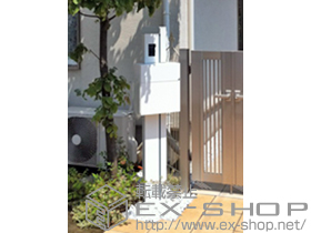 の機能門柱・ポスト ファンクションユニットルミフェイス 組合せ例11-12 施工例