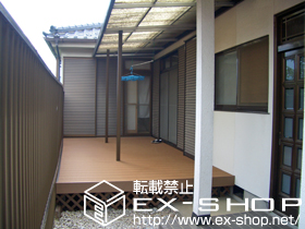 のウッドデッキ リコステージII 施工例