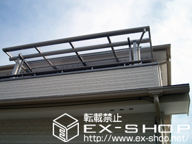 のバルコニー・ベランダ屋根 ヴェクターテラス F型 屋根タイプ 単体 積雪〜20cm対応 施工例