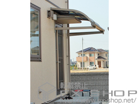 のテラス屋根 メニーウェル 柱無し式 RB型 積雪〜20?対応 施工例