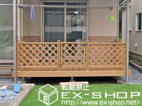 のウッドデッキ リコステージII 施工例