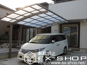 のカーポート カーブポートシグマIII 積雪〜20cm対応 施工例