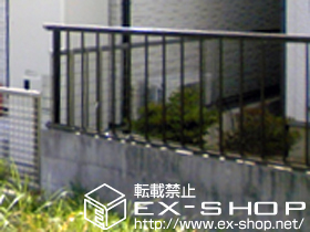 のフェンス・柵 プリレオR13型フェンス フリーポールタイプ 施工例