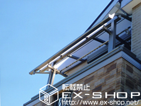 のバルコニー・ベランダ屋根 ライザーテラスII R型 屋根タイプ 単体 積雪〜20cm対応 施工例