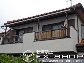 のバルコニー・ベランダ屋根 ライザーテラスII R型 屋根タイプ 連棟 積雪〜20cm対応+吊り下げ物干し　標準　2本入 施工例