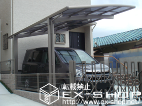 のカーポート カーブポートシグマIII 積雪〜20cm対応 施工例