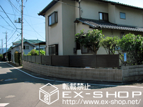 のフェンス・柵 シャレオR5型フェンス 間仕切りタイプ 施工例