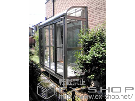 のテラス囲い・サンルーム ほせるんですII R型 床納まり 積雪〜20cm対応 施工例