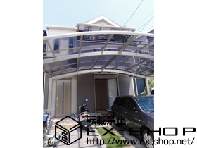 のカーポート プレシオスポートワイド 積雪〜20cm対応 施工例