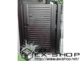 の門扉 シャレオR3型 片開き 施工例