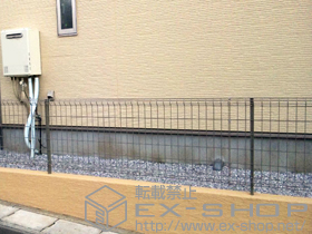 のフェンス・柵 ハイグリッドフェンスＵＦ8型 施工例