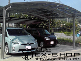 のカーポート プレシオスポート ワイド　積雪〜20cm対応 施工例