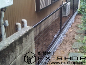 のフェンス・柵 レスティナメッシュフェンス2型 施工例