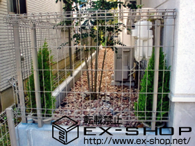 のフェンス・柵 ハイグリッドフェンス11型 施工例