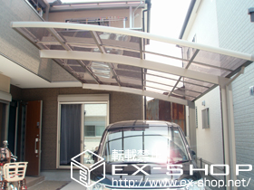 のカーポート カーブポートシグマ? 積雪〜20cm対応 施工例