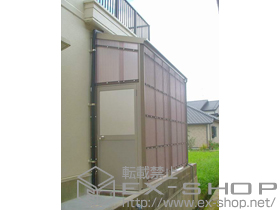 のストックヤード フリーヤード　ドア付きタイプ　積雪〜20?対応 施工例