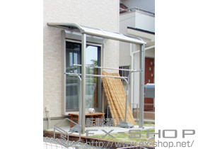 のテラス屋根 プレシオステラス R型 テラスタイプ  積雪〜20?対応 施工例