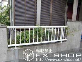 のフェンス・柵 レスティナフェンス21型 自由柱 施工例