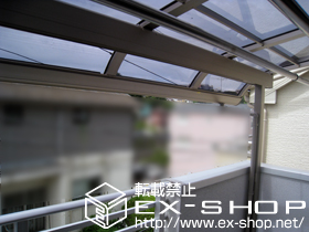 のバルコニー・ベランダ屋根 パワーアルファ RB型 屋根タイプ 単体 積雪〜20cm対応 施工例