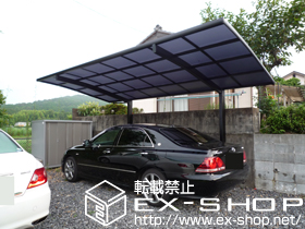 のカーポート カーブポートシグマIII 積雪〜20cm対応 施工例